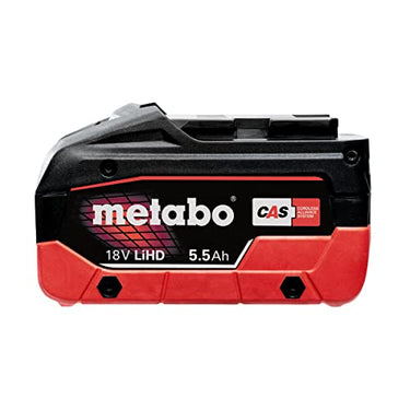 Metabo Akkupack LiHD 18 V - 5,5 Ah (625368000) Spannung des Akkupacks: 18 V, Akkukapazität: 5.5 Ah, Gewicht: 980 g im Sale